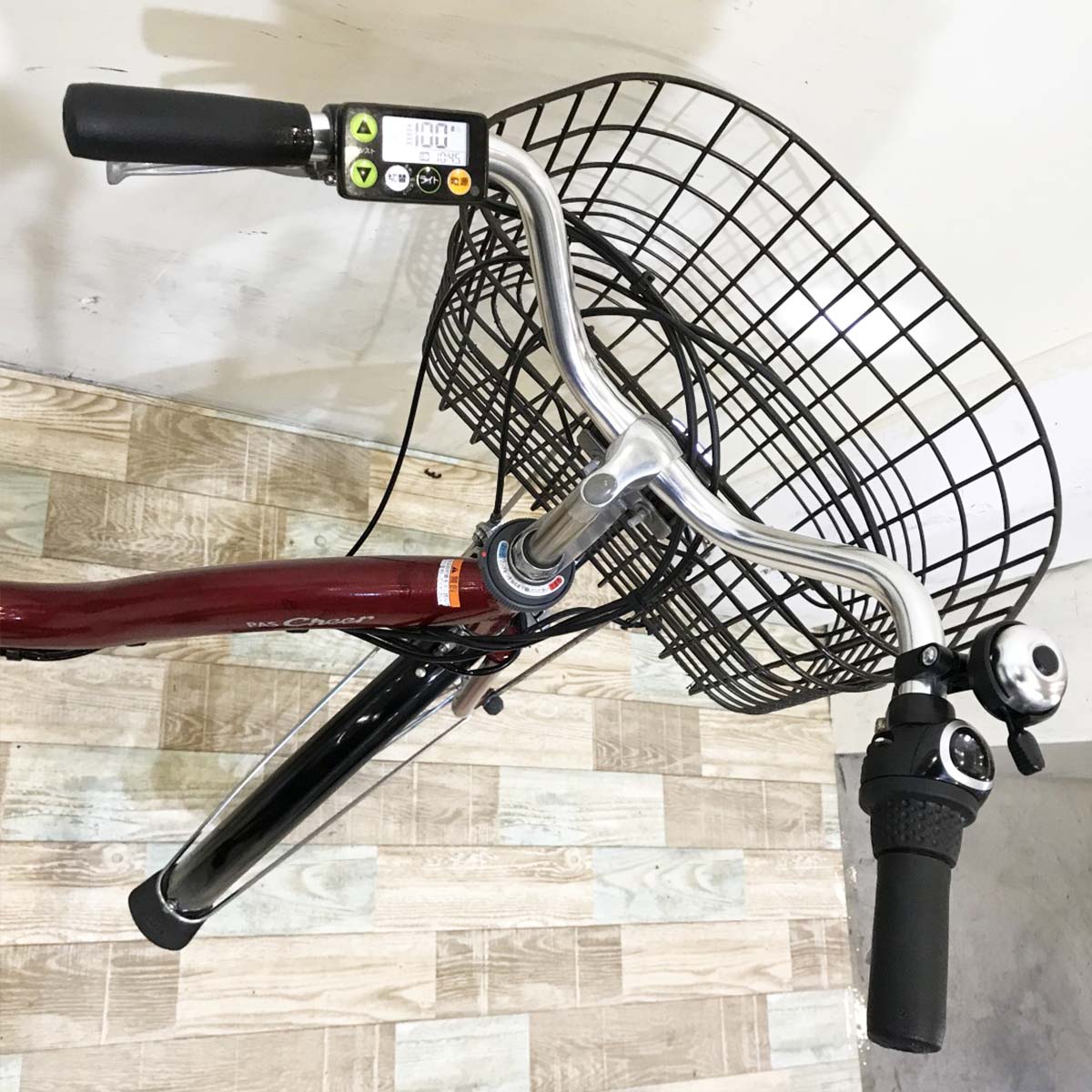 ヤマハ PAS チア レッド 26インチ KH052 【中古車】