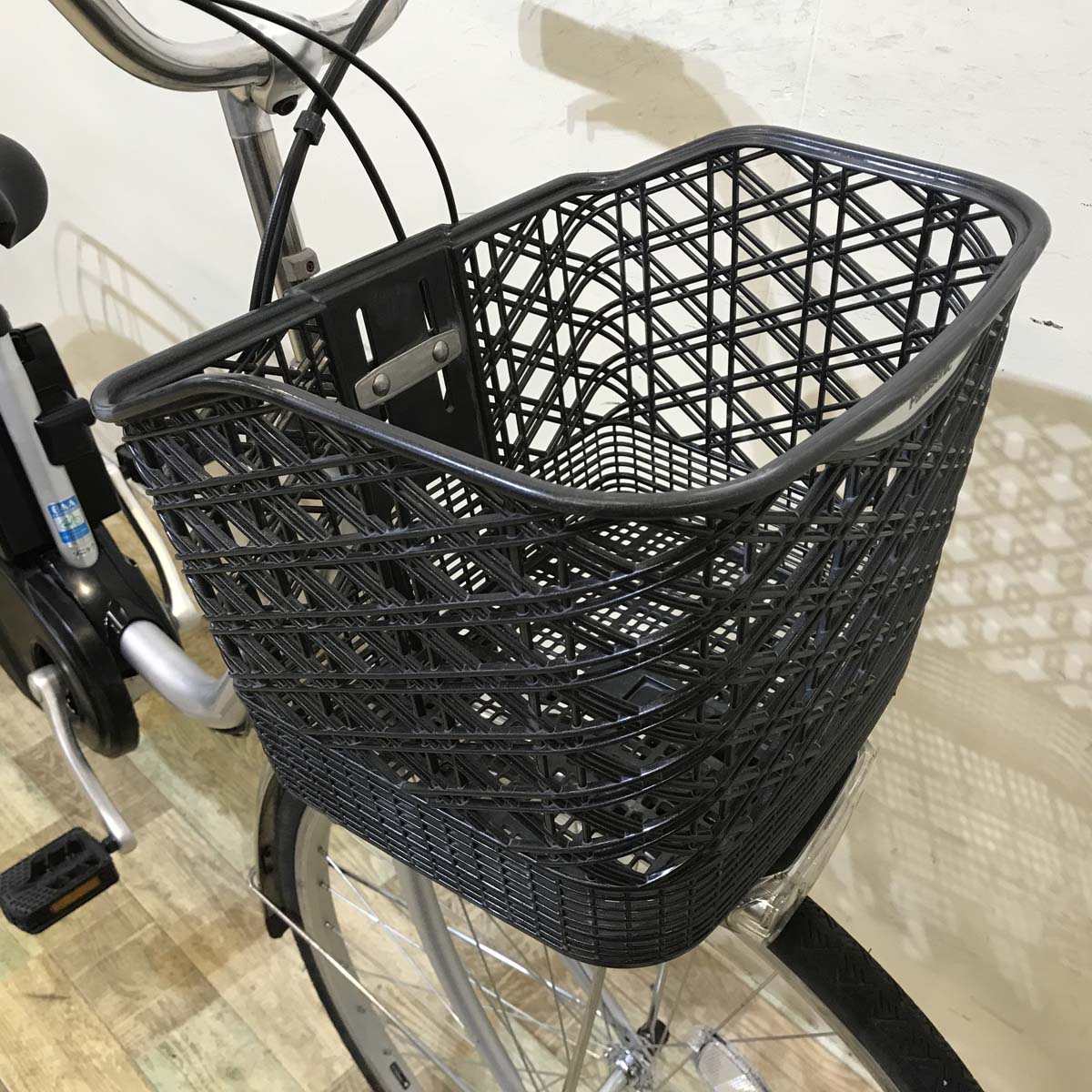 中古電動自転車  パナソニック ビビ SX シルバー 26インチ KC068