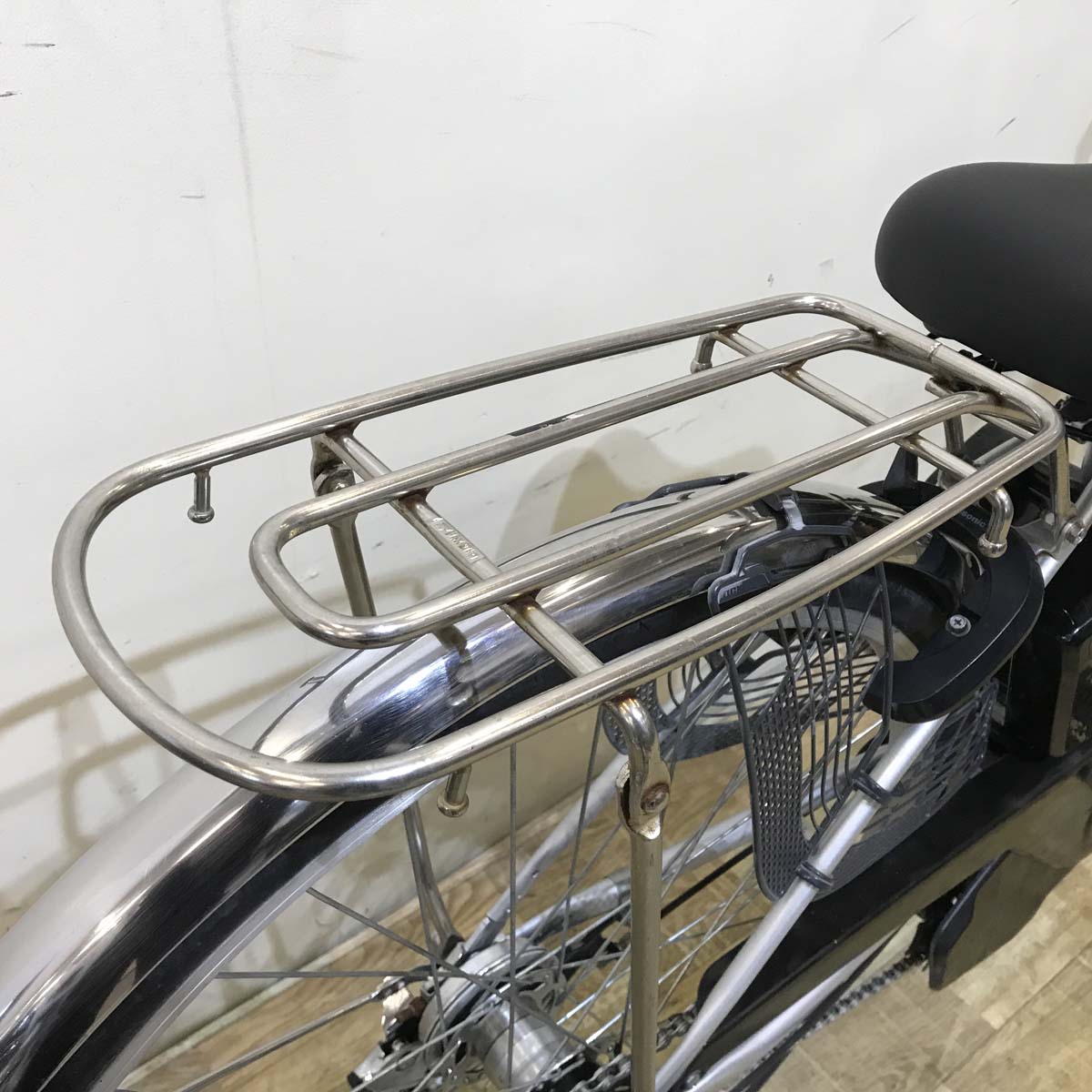 中古電動自転車  パナソニック ビビ SX シルバー 26インチ KC068