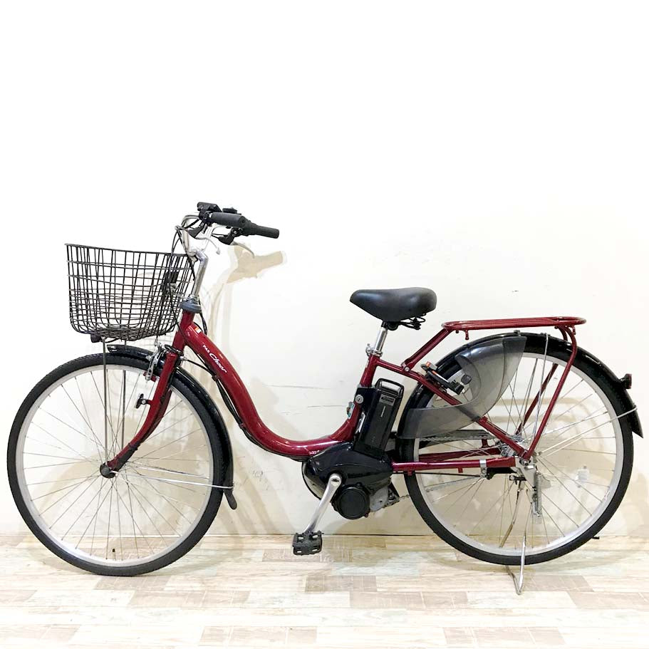 ヤマハ PAS チア レッド 26インチ KH052 【中古車】