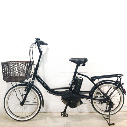 ブリヂストン アシスタ ファイン ミニ ブラック 前20×後18インチ YW043 【中古車】