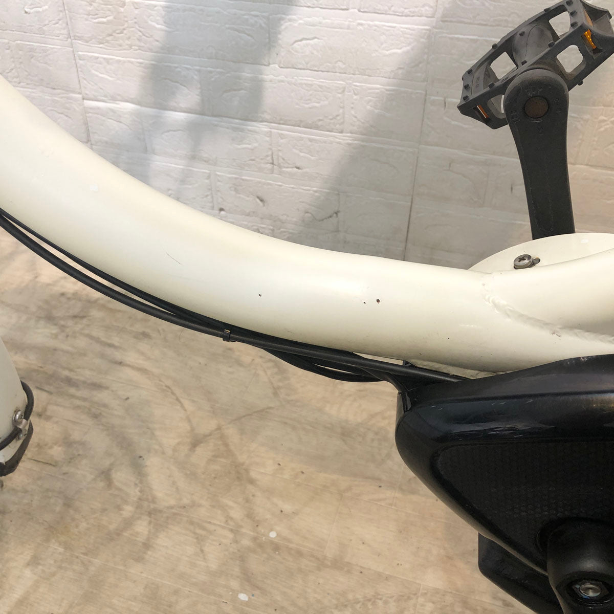 中古電動自転車 ブリヂストン bikke 2 e ビッケ ツー イー ホワイト 20インチ YD106