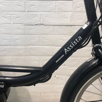 ブリヂストン アシスタ ファイン ミニ ブラック 前20×後18インチ YW043 【中古車】