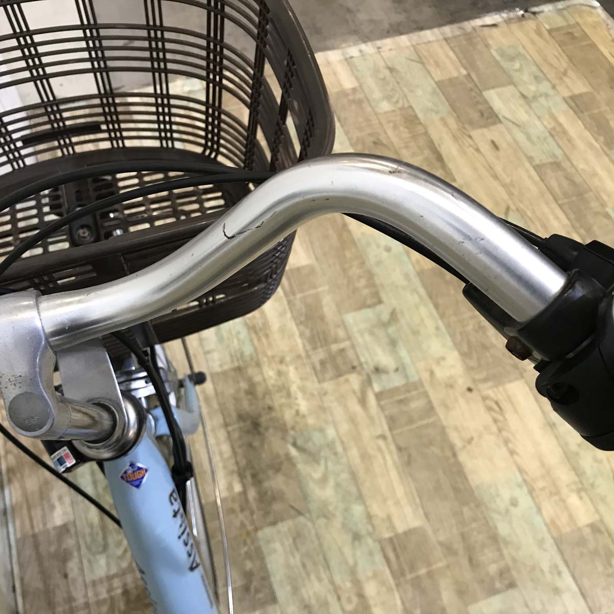 中古電動自転車  ブリヂストン アシスタ ベーシック ブルー 26インチ KC069 