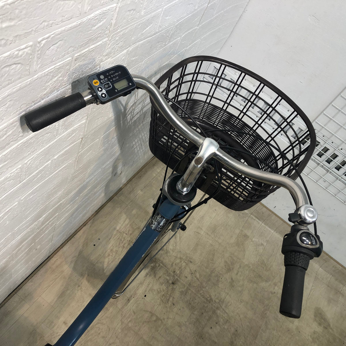 中古電動自転車 パナソニック ビビ DX SD ブルー 26インチ YD108
