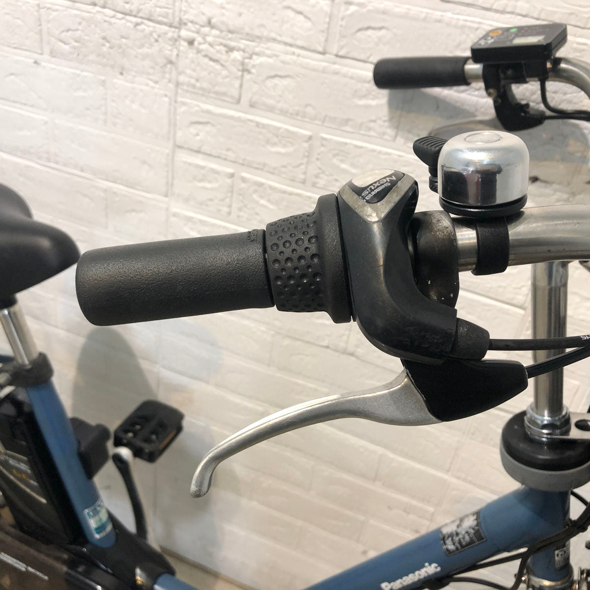 中古電動自転車 パナソニック ビビ DX SD ブルー 26インチ YD108