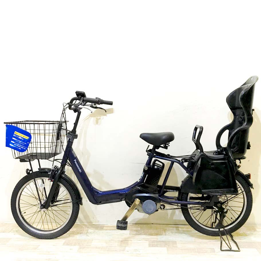 中古電動自転車 パナソニック ギュットアニーズ ネイビー 20インチ KH054