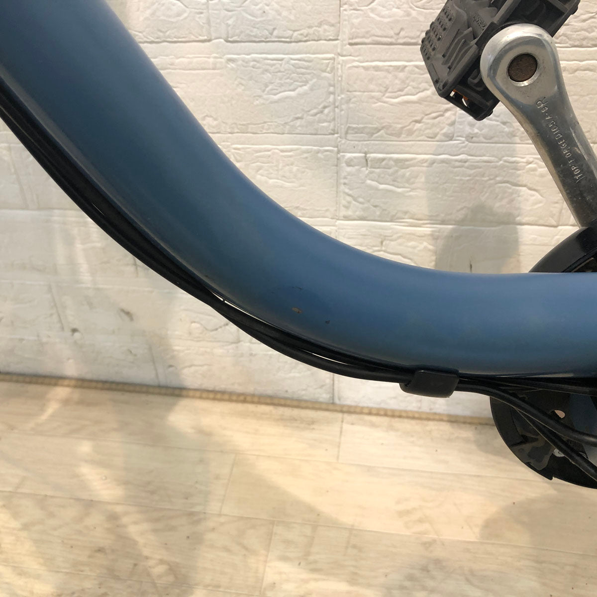 中古電動自転車 パナソニック ビビ DX SD ブルー 26インチ YD108
