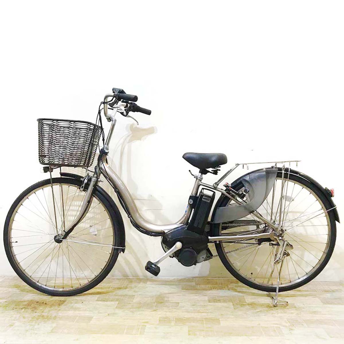 中古電動自転車  ヤマハ PAS ナチュラ XL ゴールド 26インチ KC070