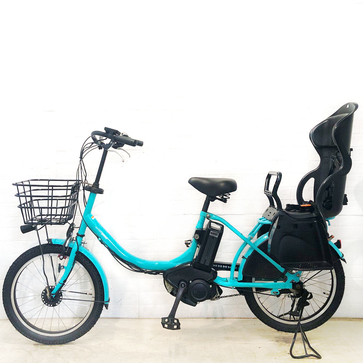中古電動自転車 ヤマハ PAS Babby パス バビー ブルー 20インチ YD109