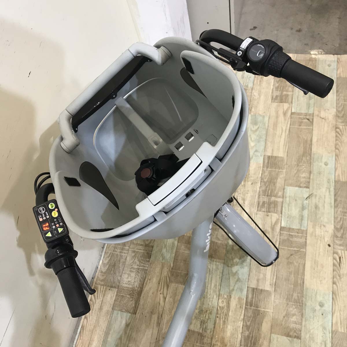 ブリヂストン bikke POLAR e ビッケ ポーラー イー グレー 20インチ KT072 【中古車】