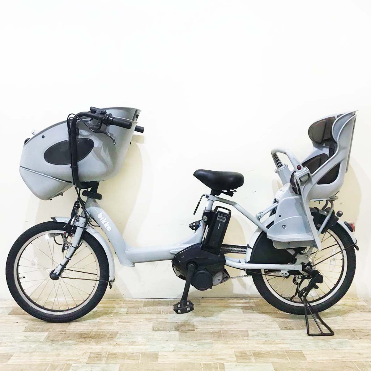 ブリヂストン bikke POLAR e ビッケ ポーラー イー グレー 20インチ KT072 【中古車】