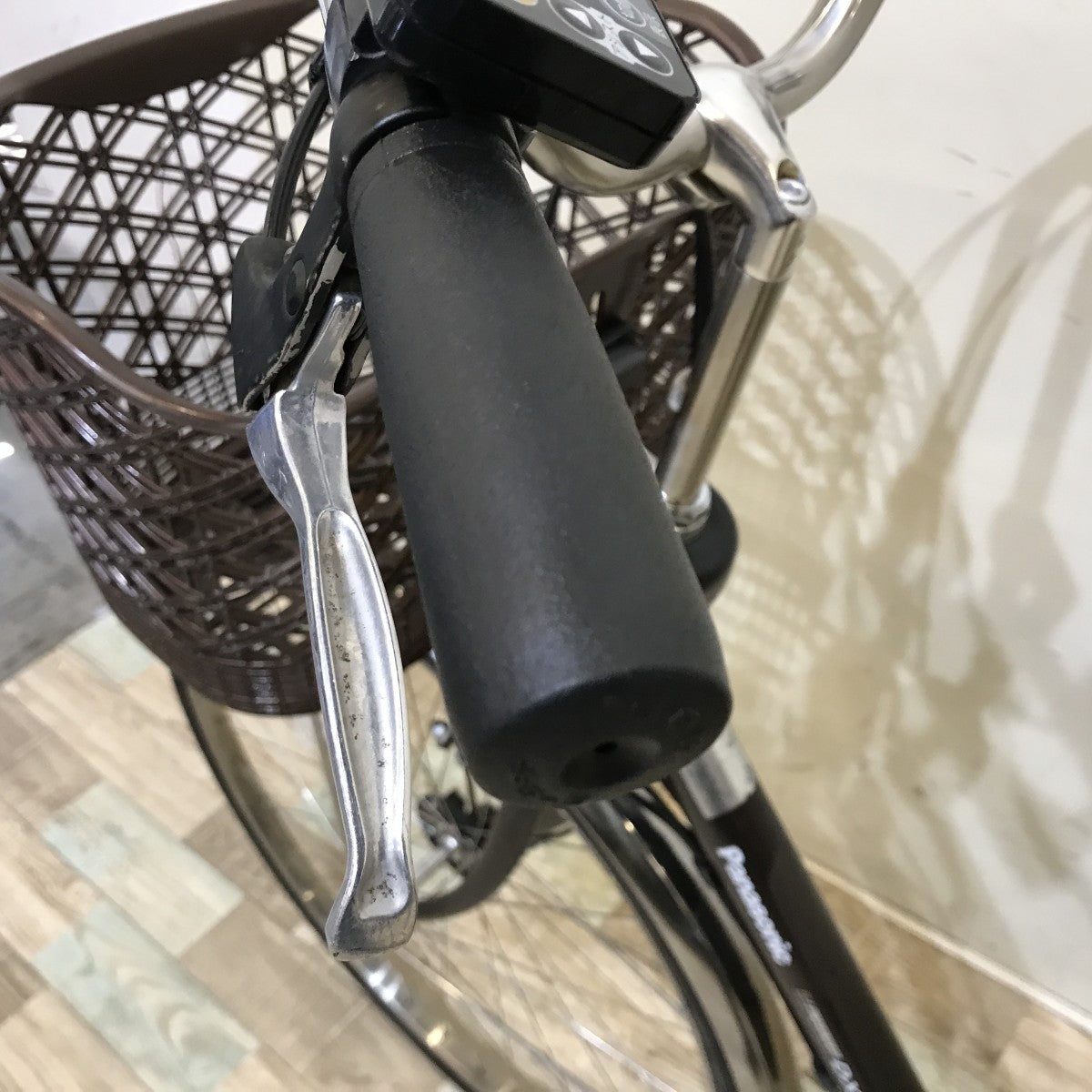 中古電動自転車 パナソニック ビビDX ブラウン 26インチ KH056