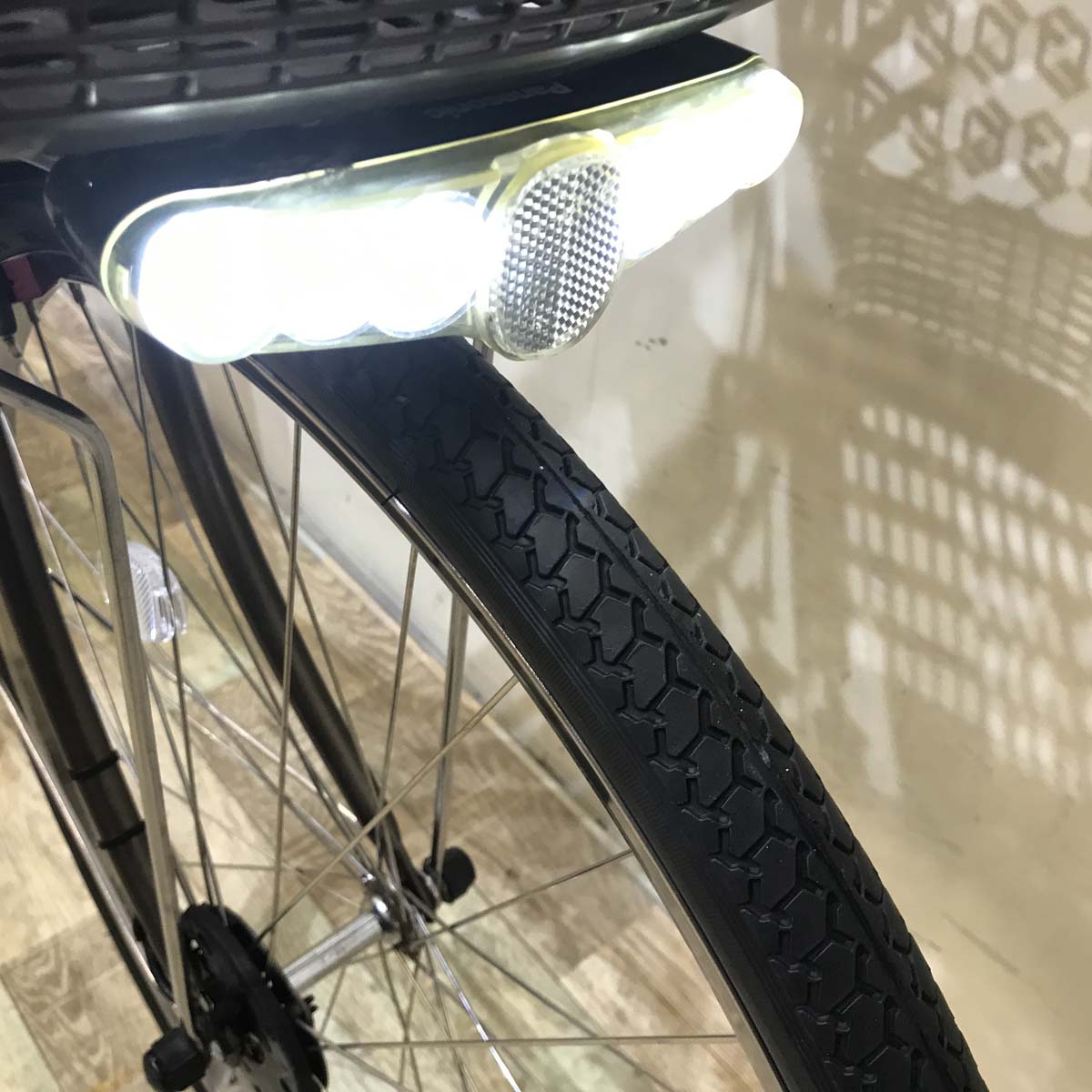 中古電動自転車  パナソニック ビビ DX ブラウン 26インチ KC072