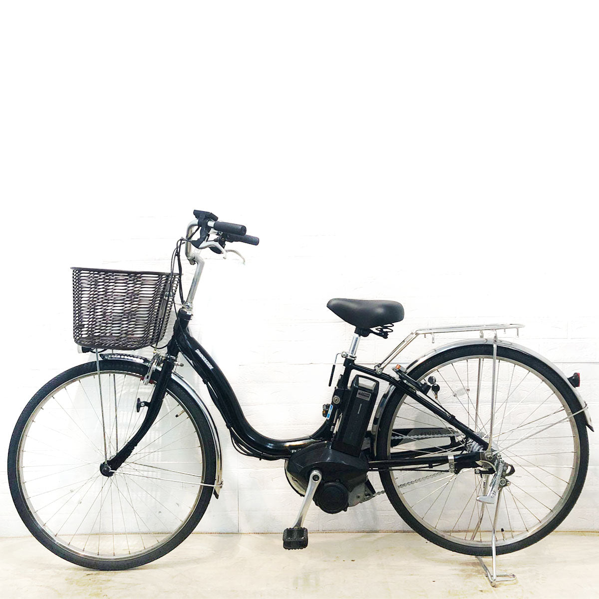 中古電動自転車 ブリヂストン アシスタ U DX ブラック 26インチ YE002