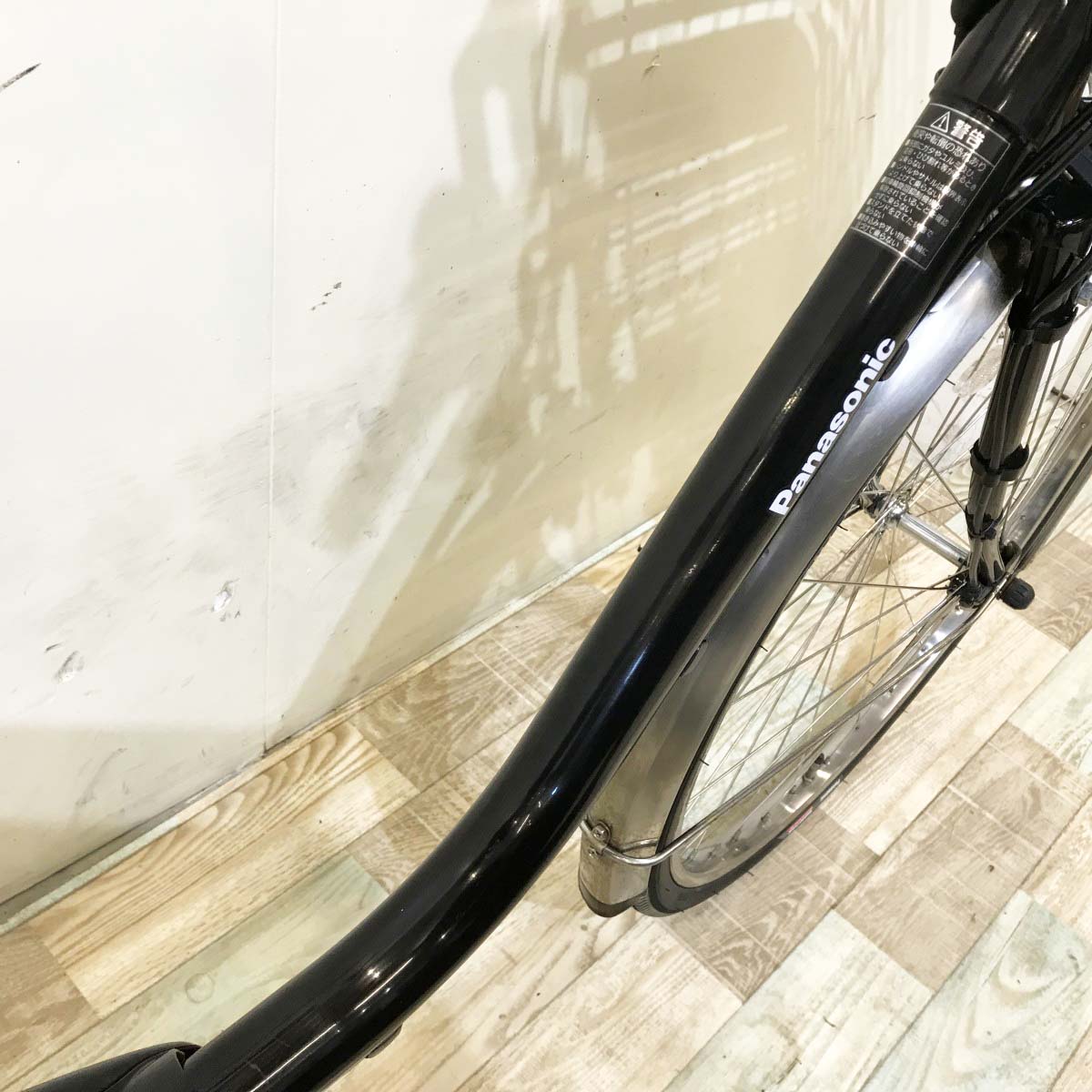中古電動自転車 パナソニック ビビMX ブラック 26インチ KH057