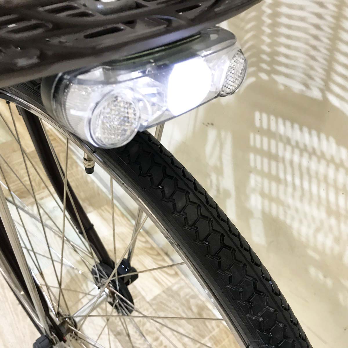 中古電動自転車 ヤマハ PAS ナチュラ ブラウン 26インチ KH058