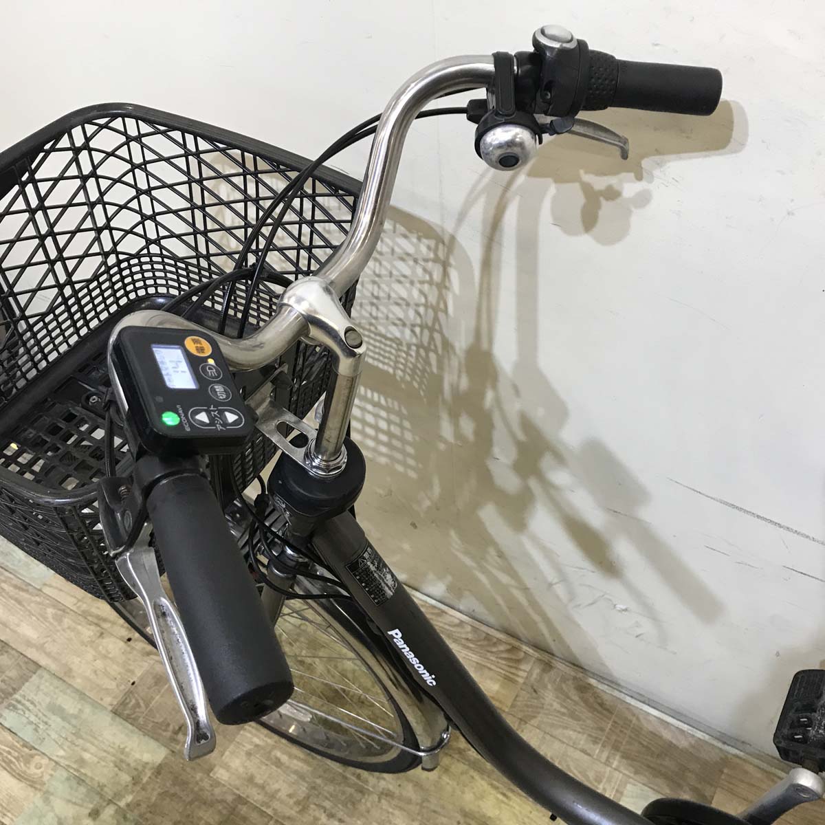 中古電動自転車  パナソニック ビビ DX グレー 24インチ KC073 