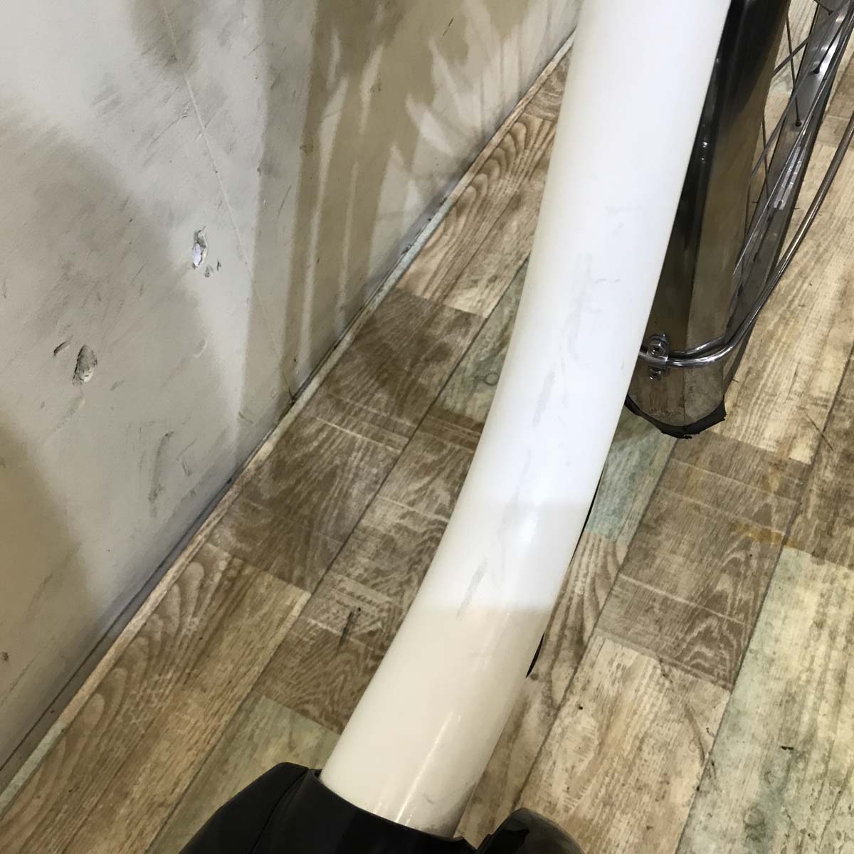 中古電動自転車  パナソニック ビビ SS ホワイト 26インチ KC074