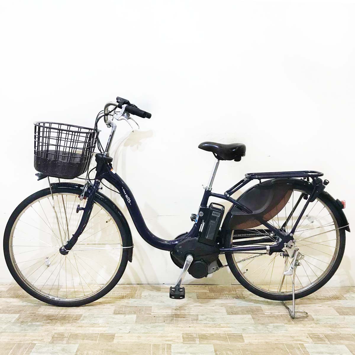 ヤマハ PAS With パス ウィズ ネイビー 26インチ KT076 【中古車】