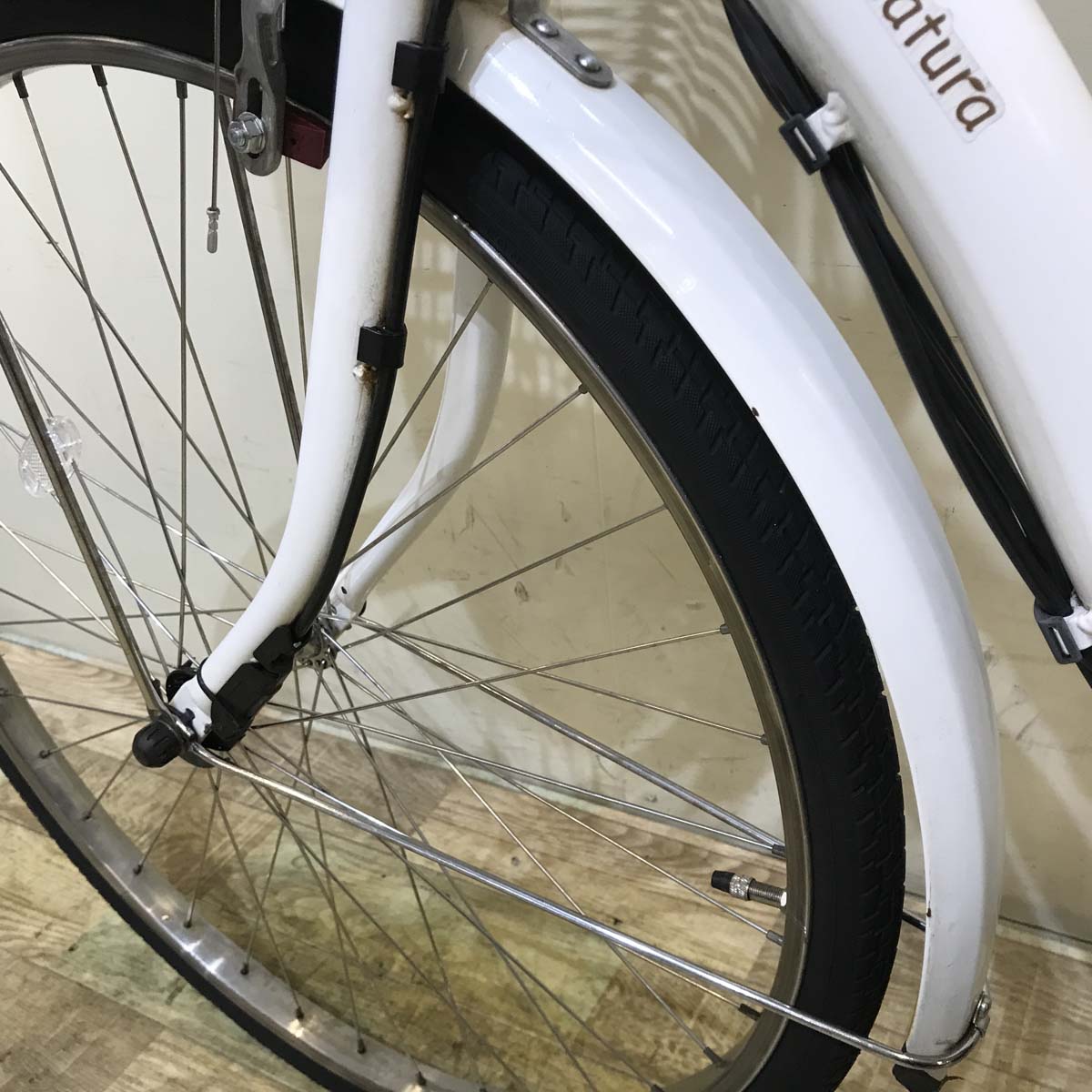 中古電動自転車  ヤマハ PAS ナチュラ XL DX ホワイト 26インチ KC075