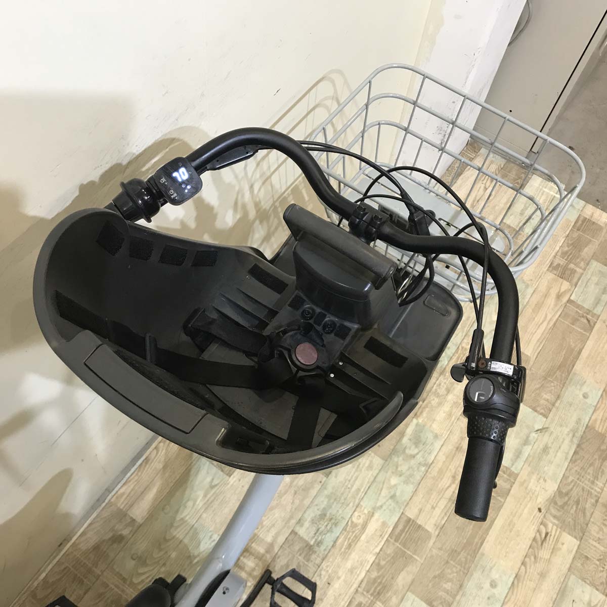ブリヂストン bikke MOB dd ビッケ モブ dd グレー 前24×後20インチ KT077【中古車】