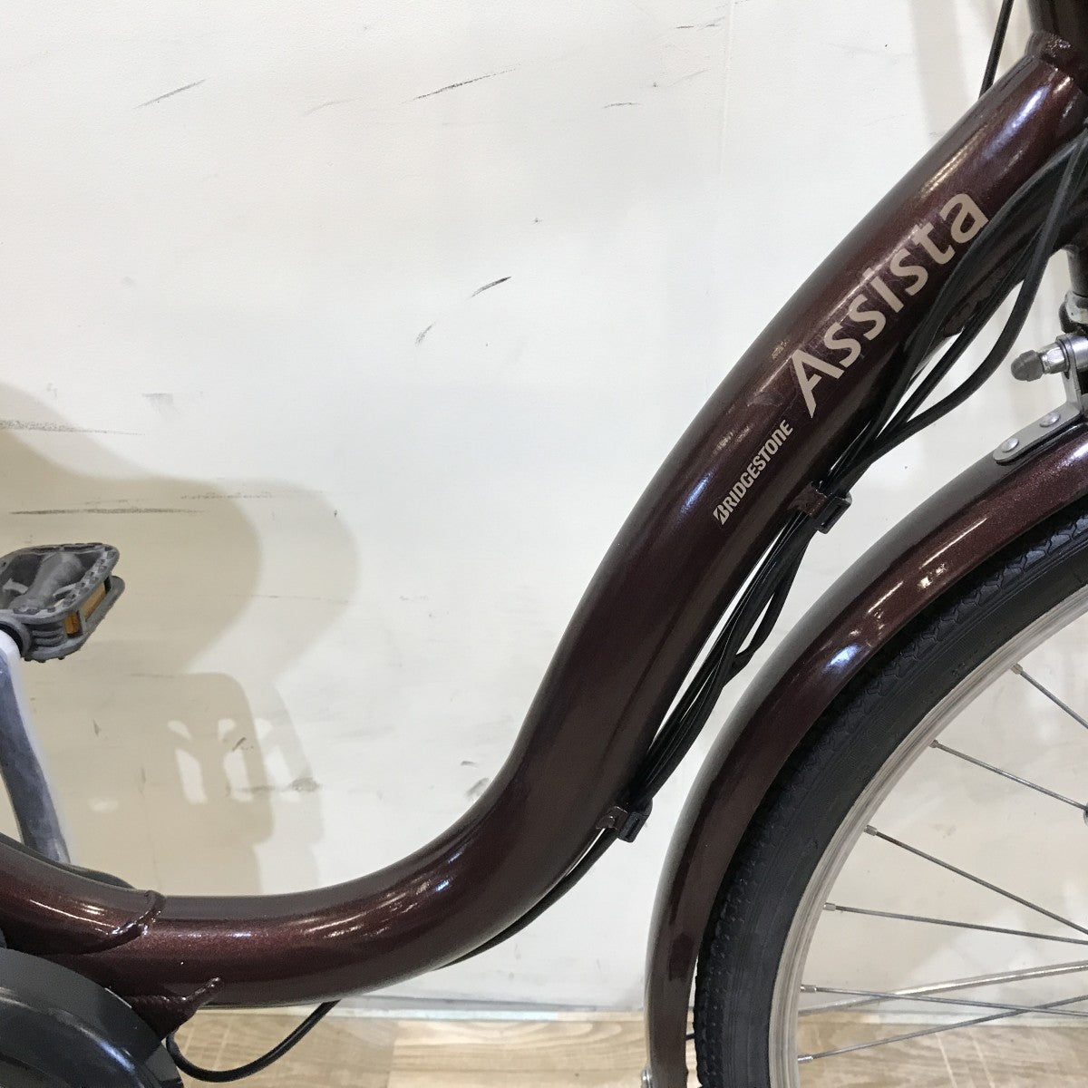 ブリヂストン アシスタ ブラウン 26インチ KH061 【中古車】