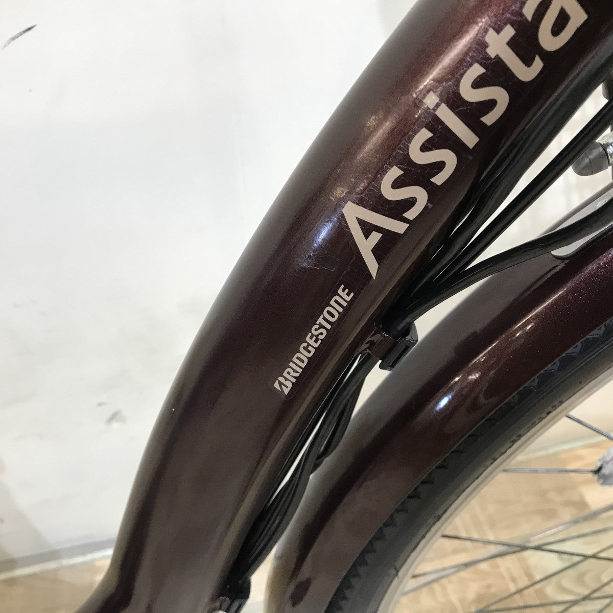 ブリヂストン アシスタ ブラウン 26インチ KH061 【中古車】