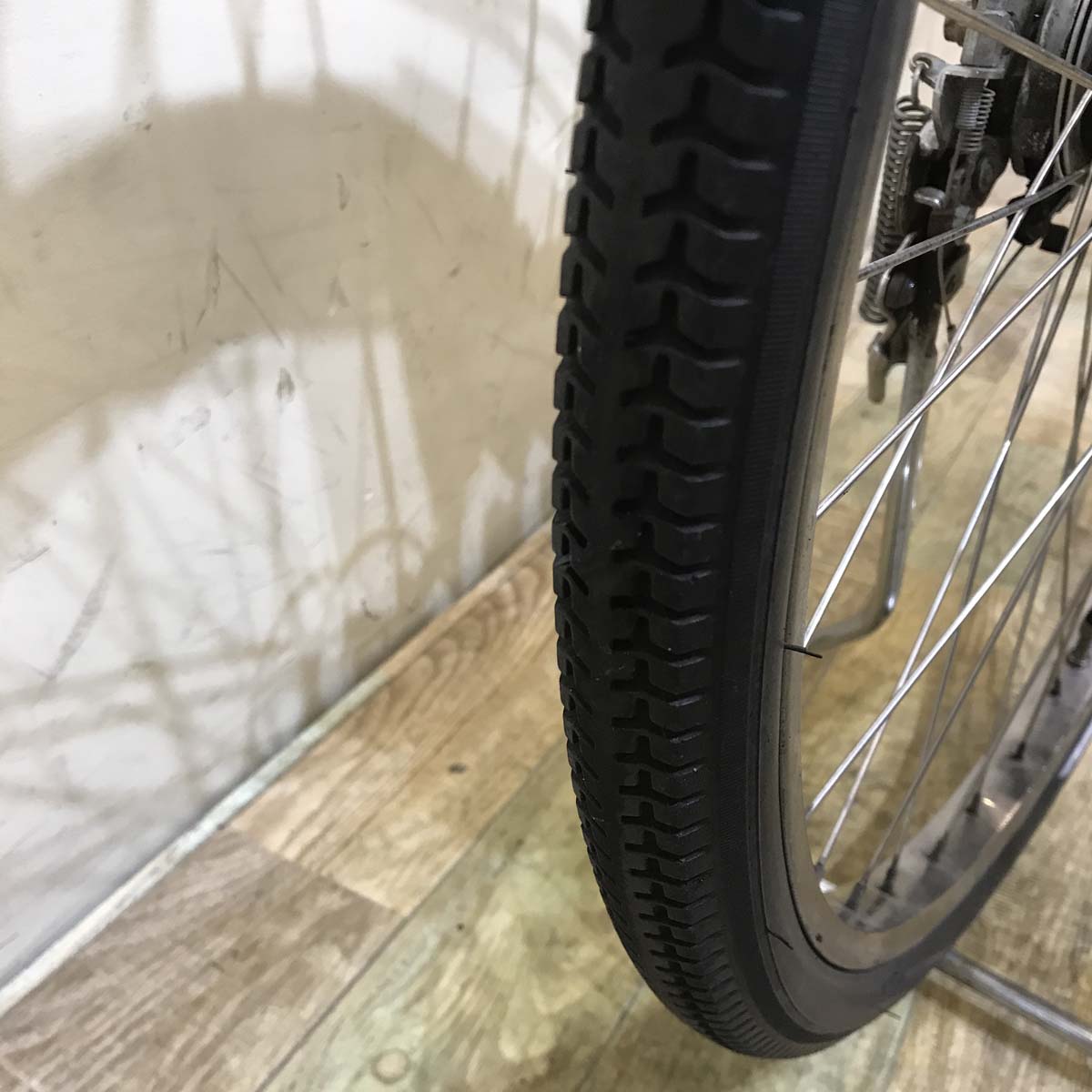 中古電動自転車  パナソニック ビビ DX ホワイト 26インチ KC076 