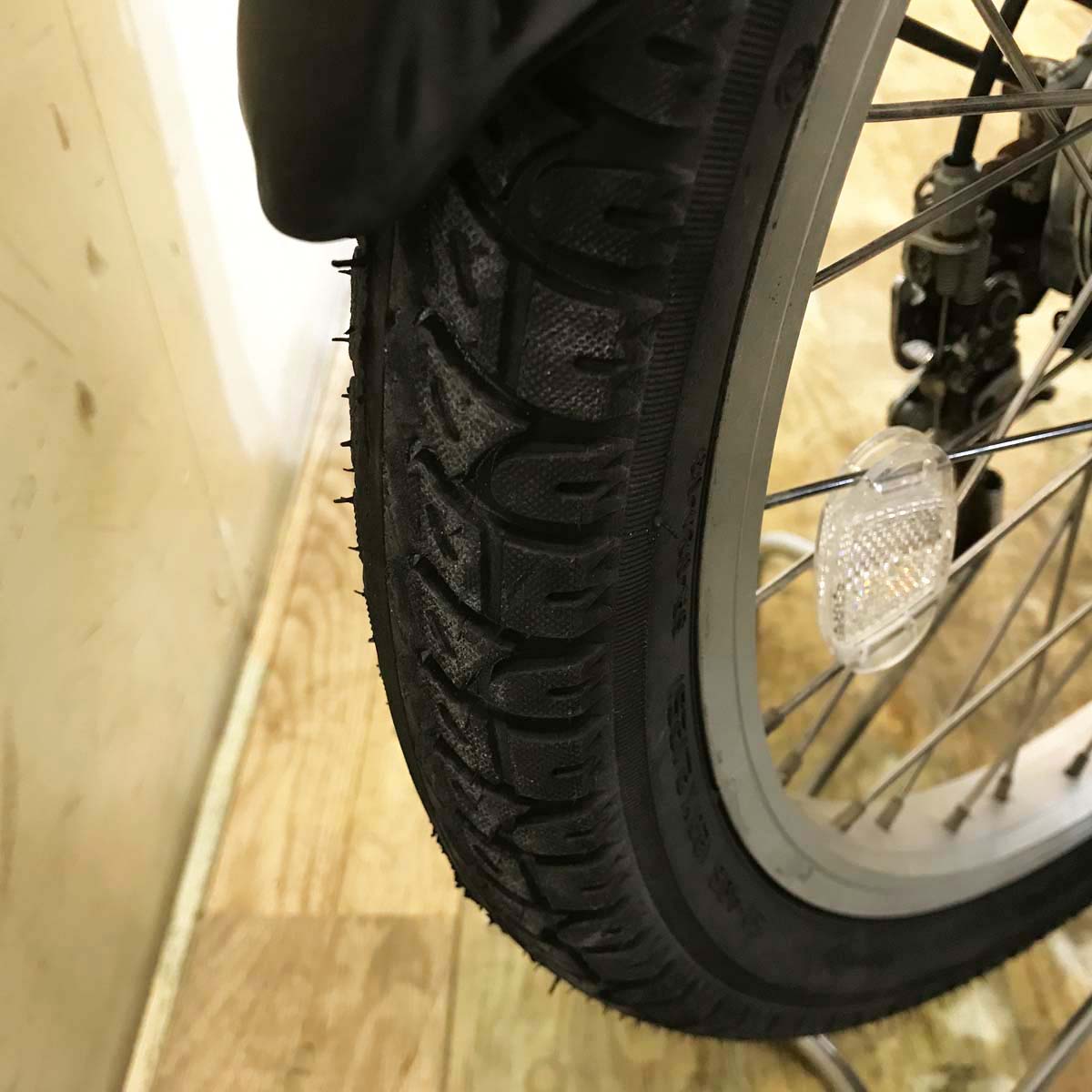 中古電動自転車パナソニック ギュット ミニ DX ブルー 20インチ KC078