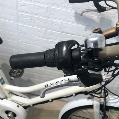 新品バッテリー ブリヂストン HYDEE B ハイディ ビー ホワイト 26インチ YW053 【中古車】