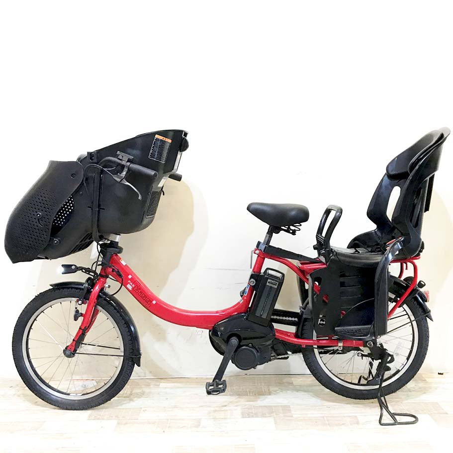 中古電動自転車 ヤマハ PAS キッスミニアン レッド 20インチ KH064