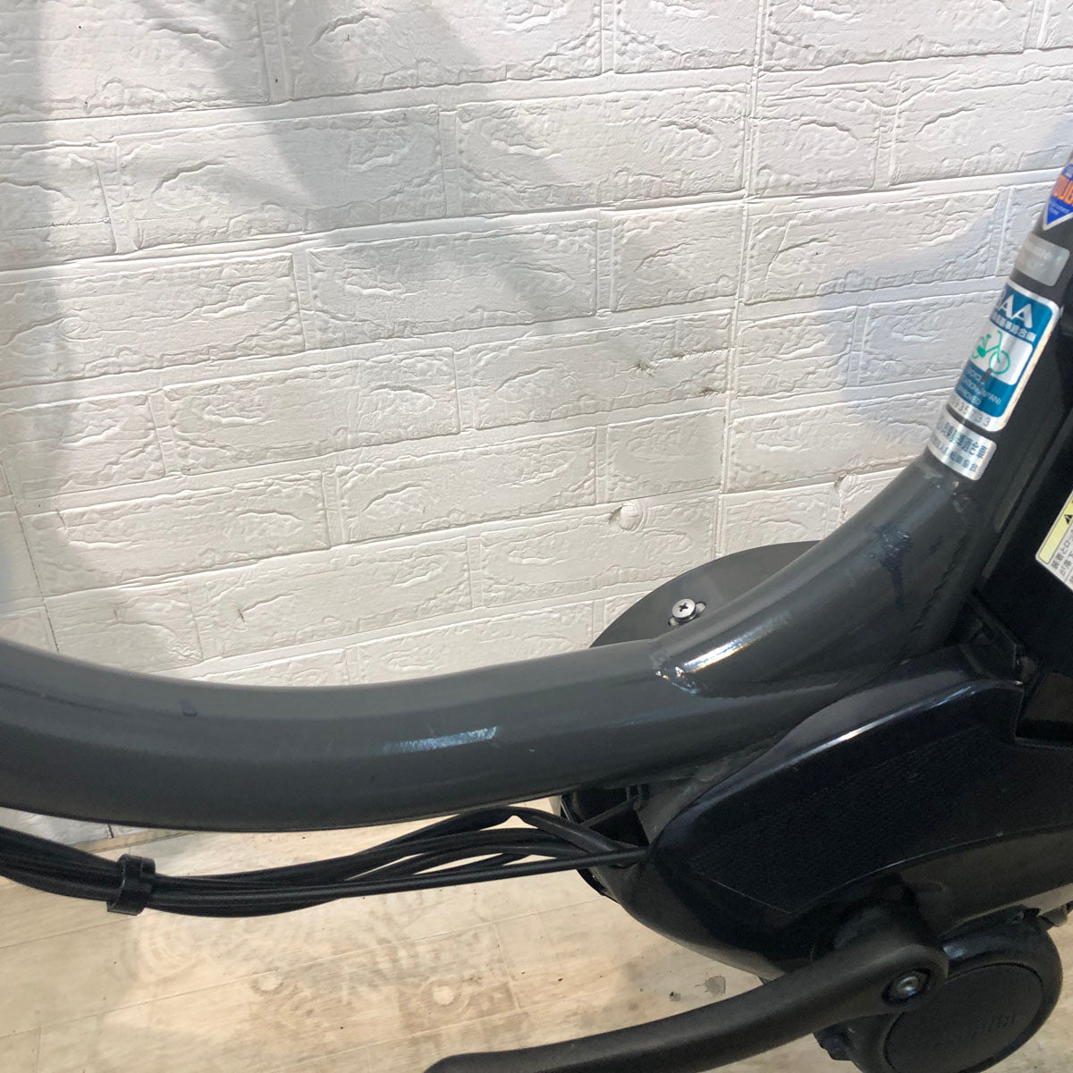 中古電動自転車 ブリヂストン bikke 2 e ビッケ ツー イー グレー 20インチ YE008