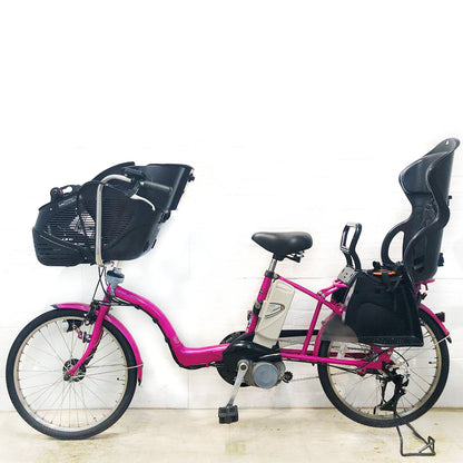 新品バッテリー パナソニック ギュット ミニ DX ピンク 20インチ YE009 【中古車】