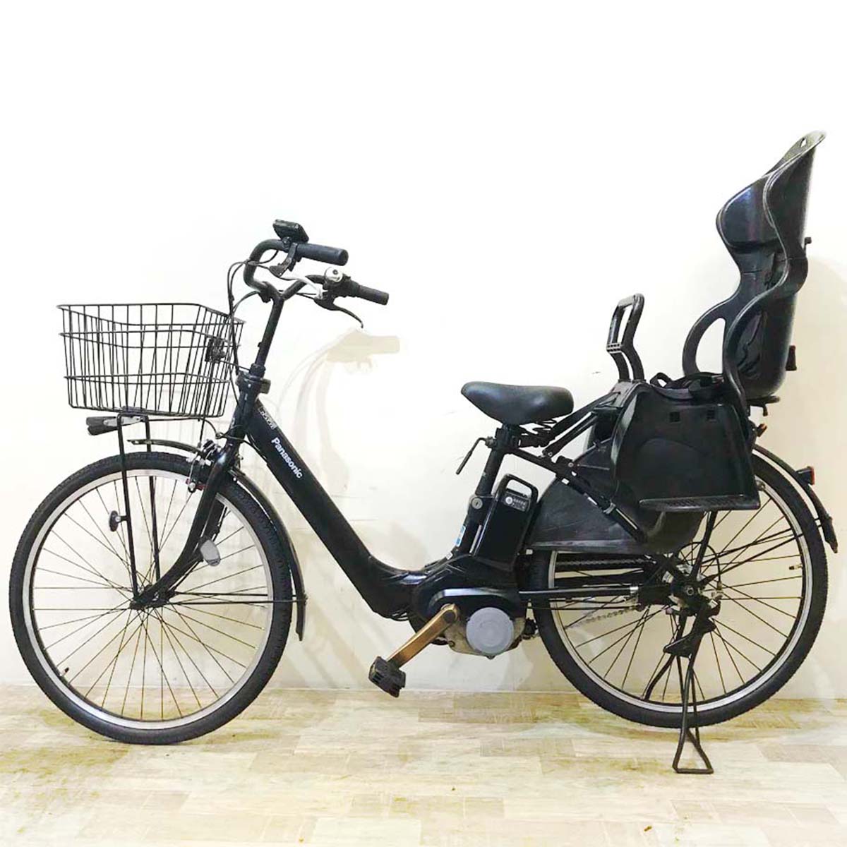 中古電動自転車 パナソニック ギュット アニーズ F DX ブラック 26インチ KC080