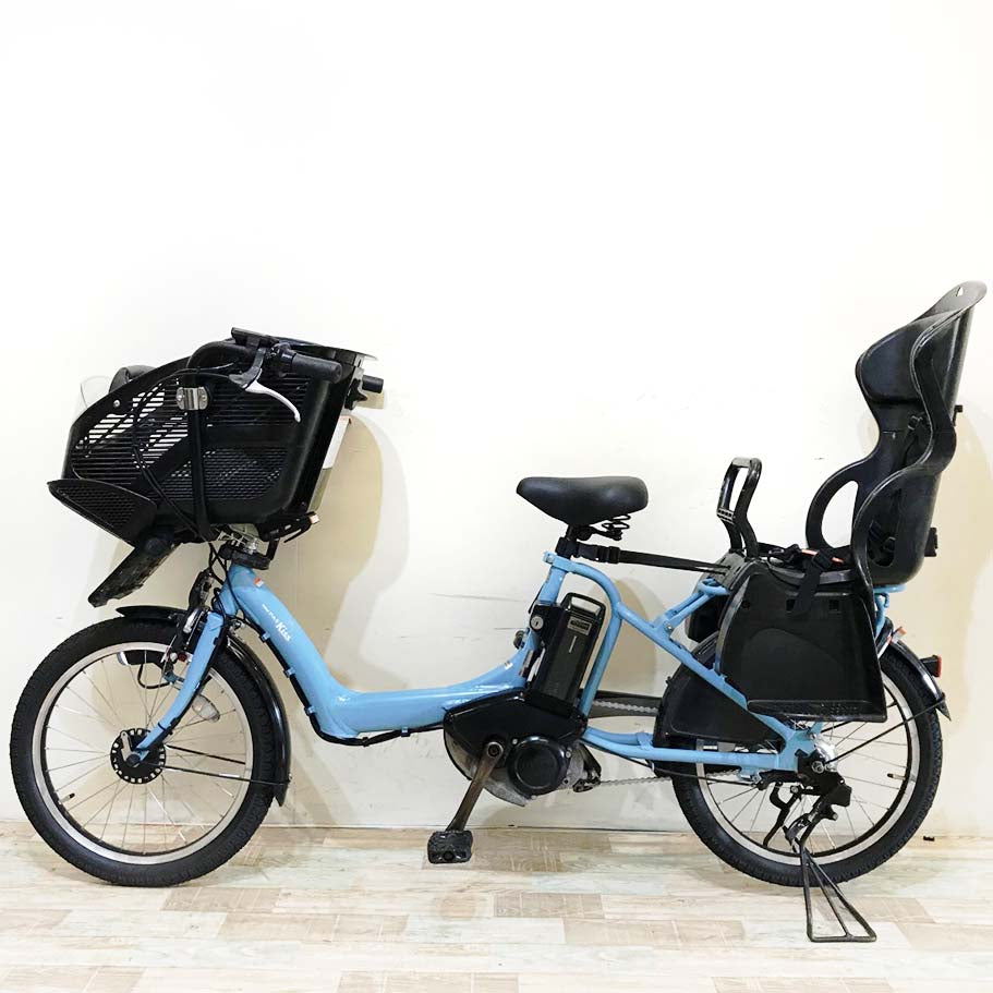 中古電動自転車 ヤマハ PAS キッスミニ ブルー 20インチ KH065 – e-CHARIty