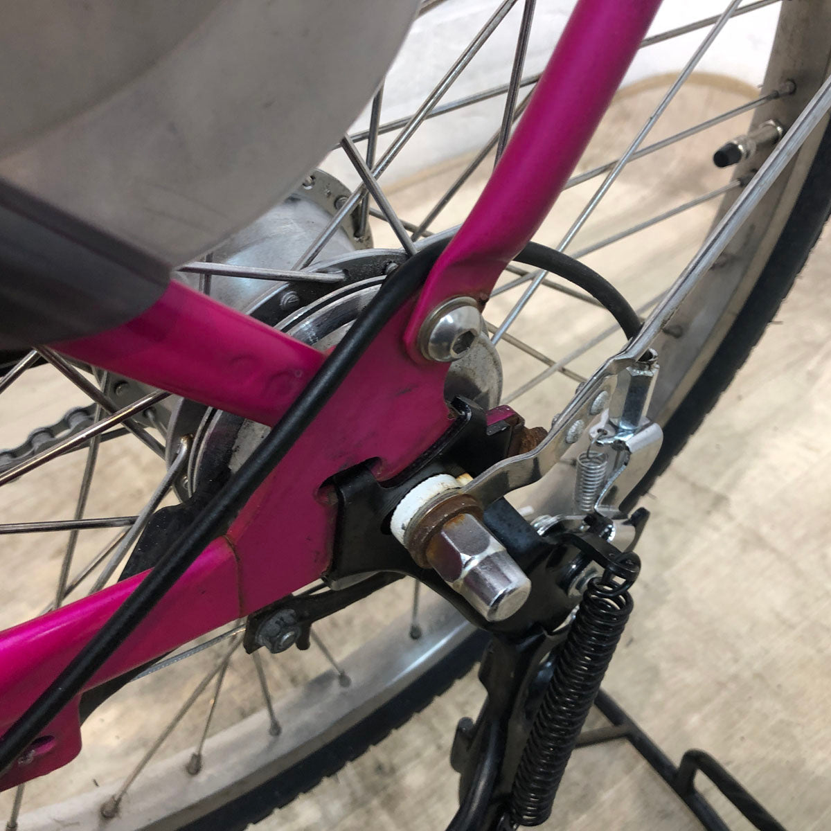 新品バッテリー パナソニック ギュット ミニ DX ピンク 20インチ YE009 【中古車】