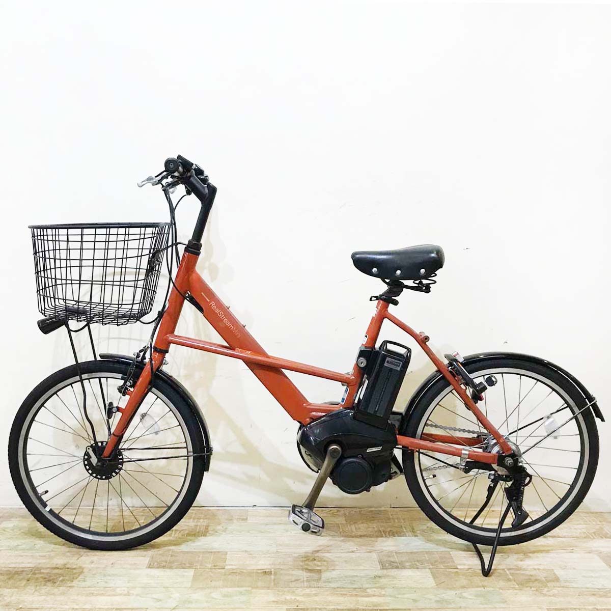ブリヂストン リアルストリーム ミニ オレンジ 20インチ KY005  【中古車】