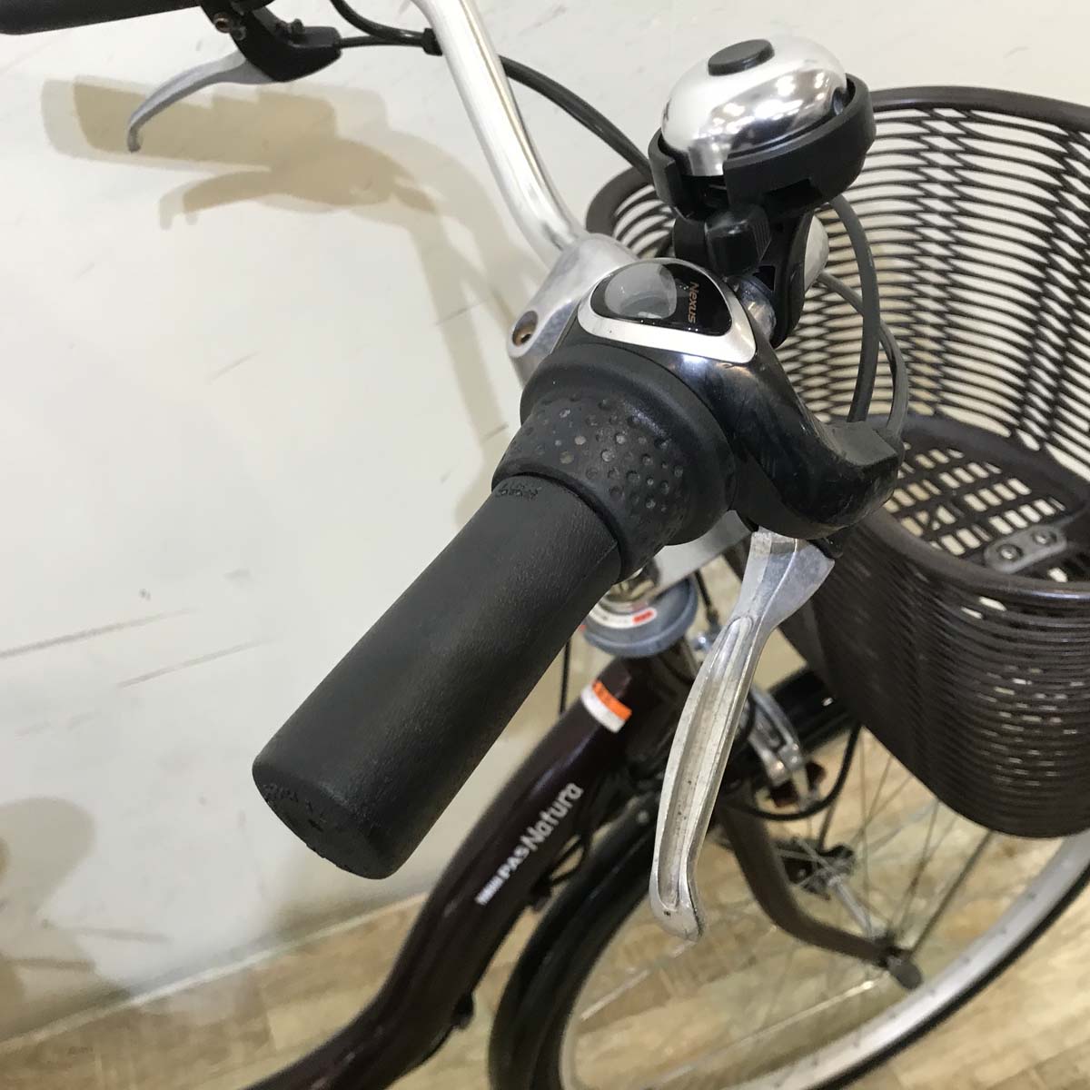 中古電動自転車  ヤマハ PAS ナチュラ M ブラウン 26インチ KC082