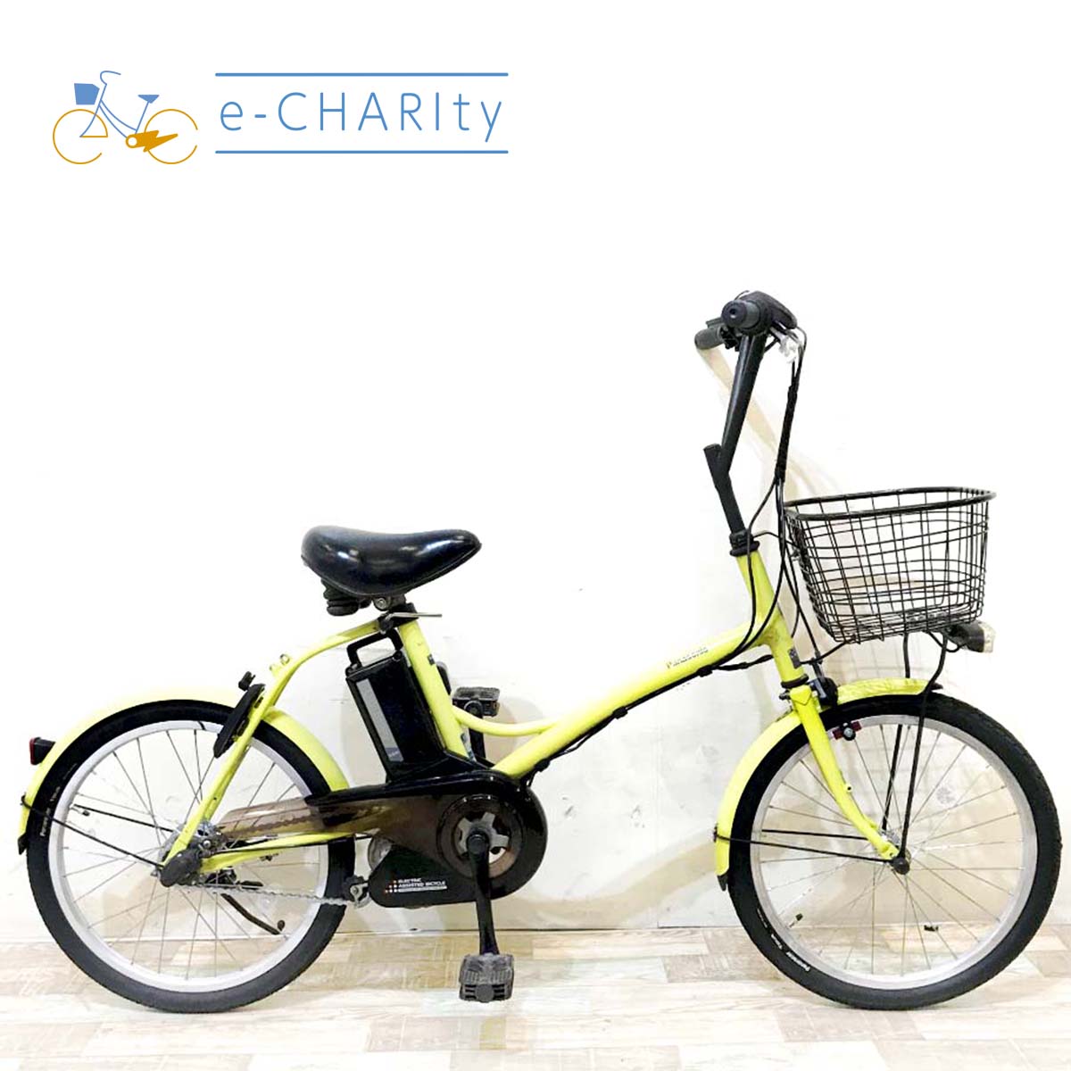 中古電動自転車 パナソニック シュガードロップ グリーン 20インチ KH068