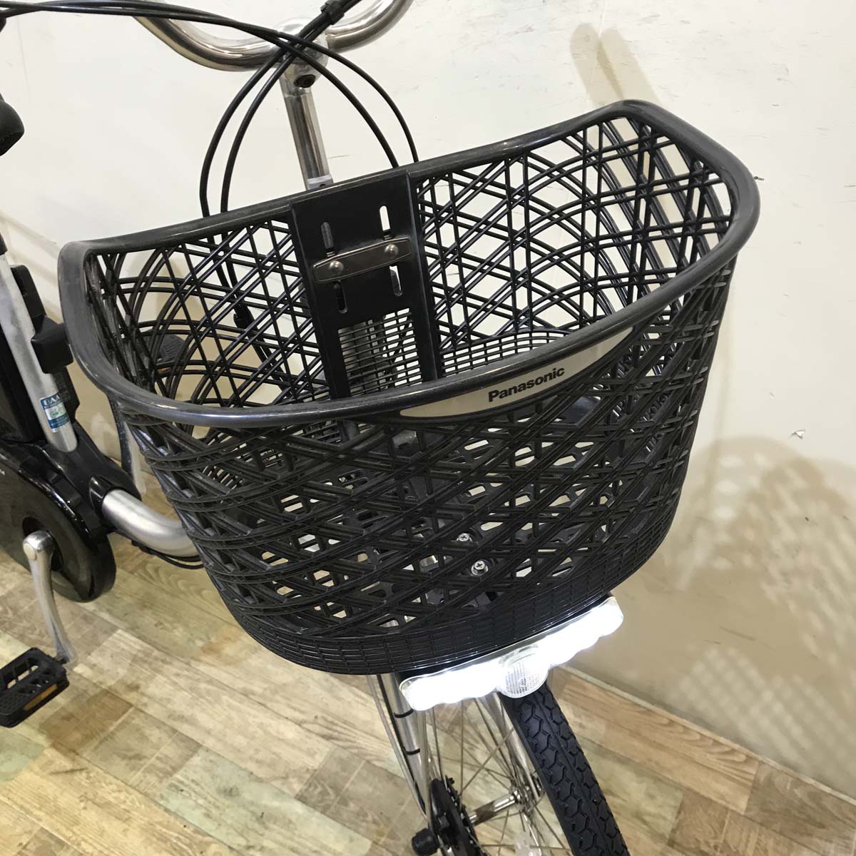 中古電動自転車  パナソニック ビビ DX シルバー 26インチ KC084