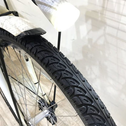 ブリヂストン ハイディツー ホワイト 26インチ KH070 【中古車】