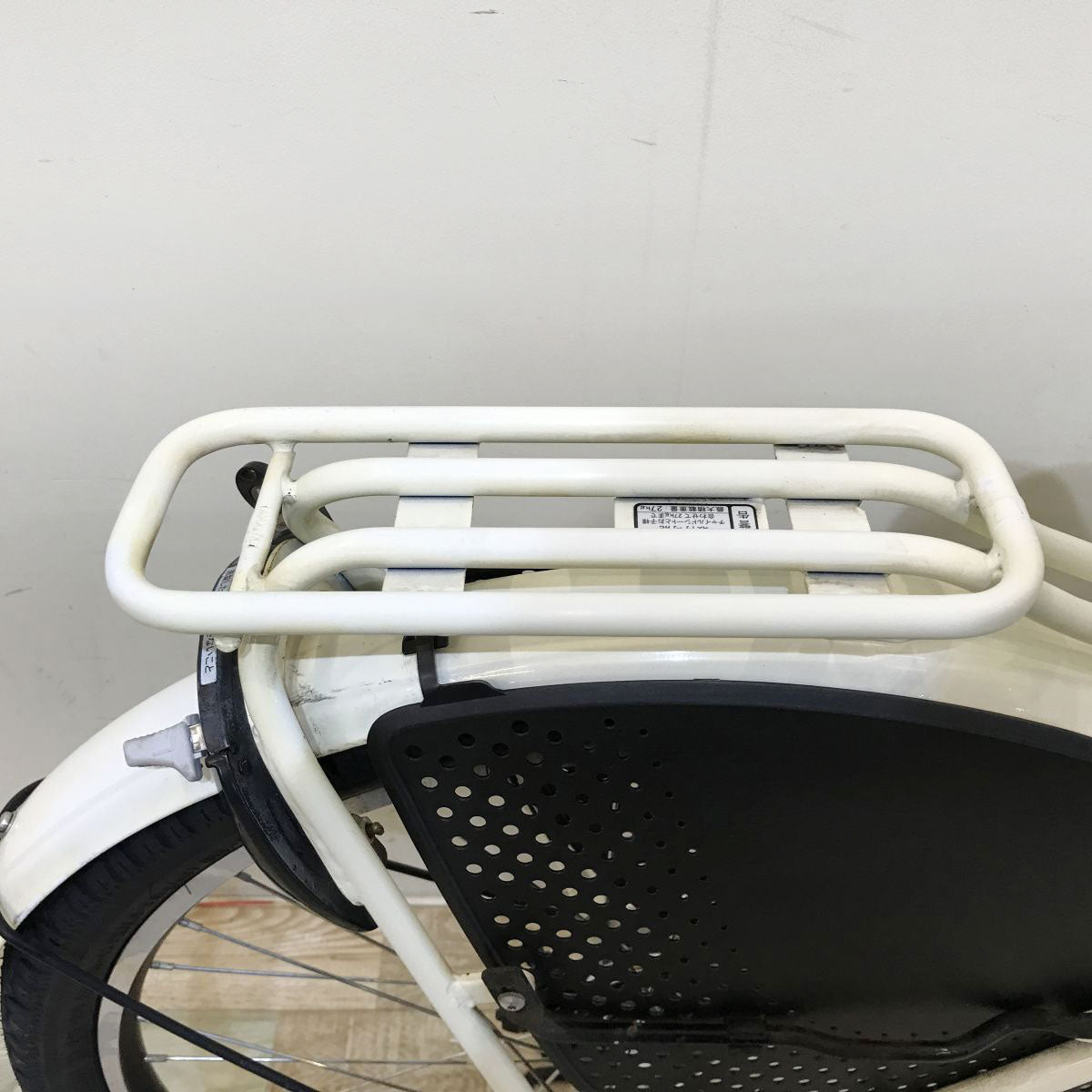 中古電動自転車 ブリヂストン ハイディツー ホワイト 26インチ KH070