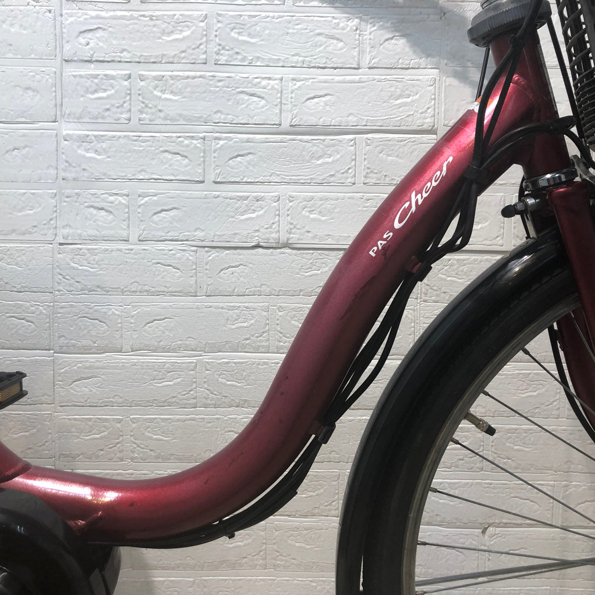 ヤマハ PAS Cheer パス チア レッド 26インチ YR059 【中古車】
