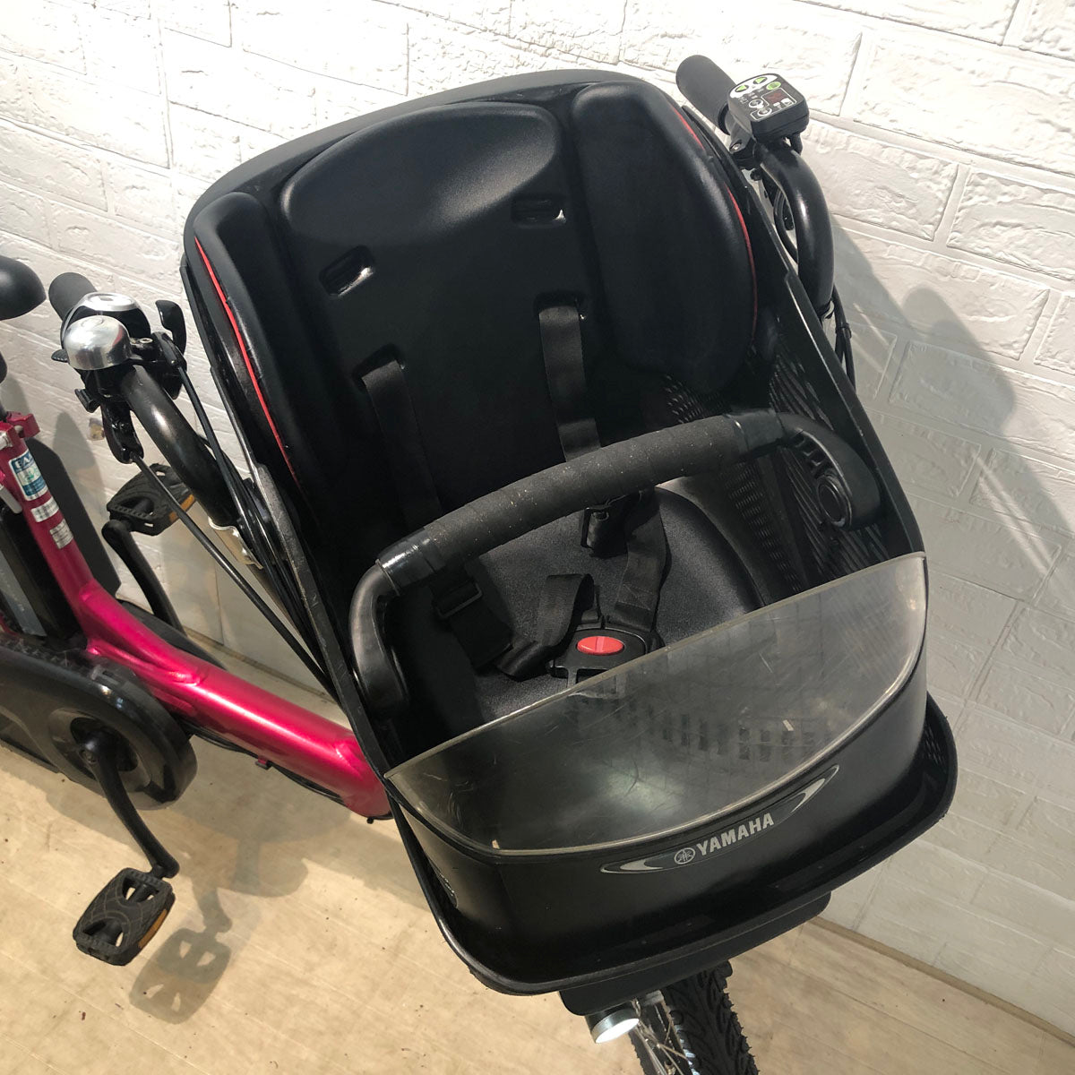ヤマハ PAS Kiss mini パス キッス ミニ ピンク 20インチ YW060 【中古車】