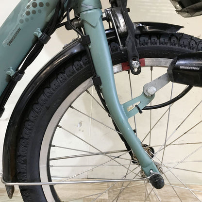 ブリヂストン アンジェリーノプティットe グリーン 20インチ KH071 【中古車】