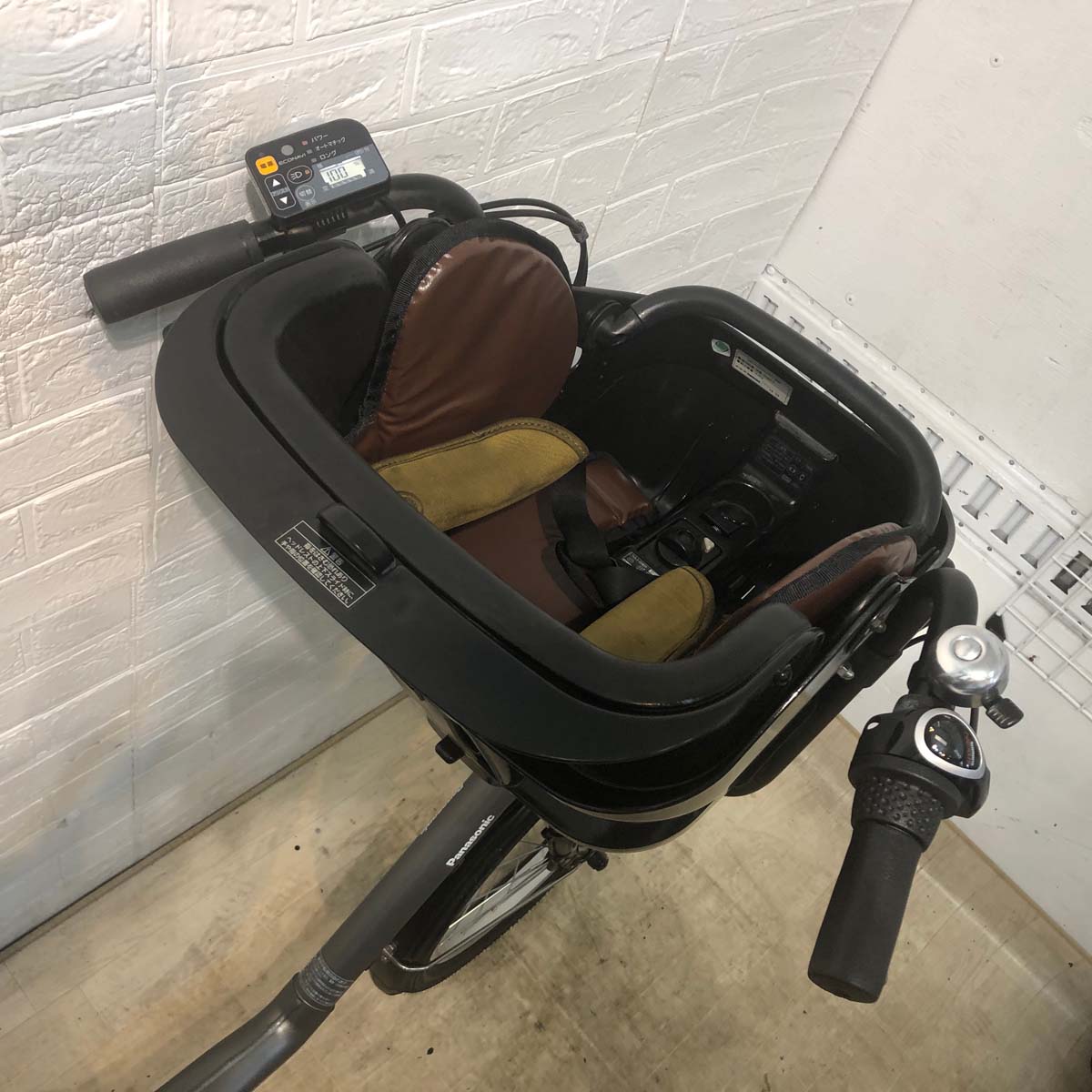 中古電動自転車 新品バッテリー パナソニック ギュット ミニ DX グレー 20インチ YE015