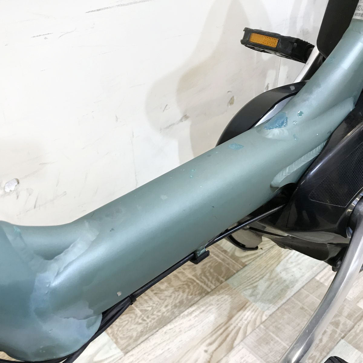 中古電動自転車 ブリヂストン アンジェリーノプティットe グリーン 20インチ KH071