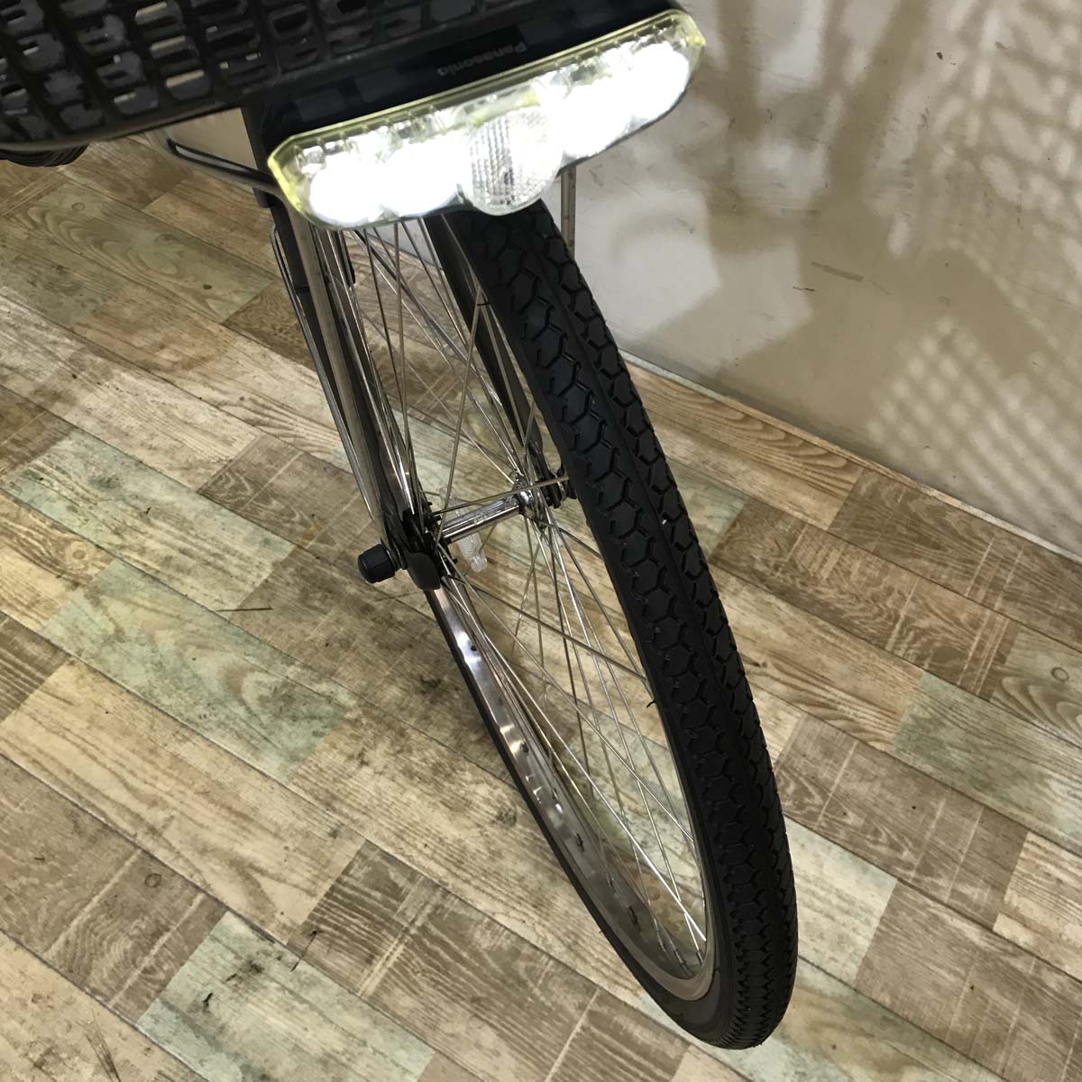 中古電動自転車  パナソニック ビビ DX ブラウン 26インチ KC088 