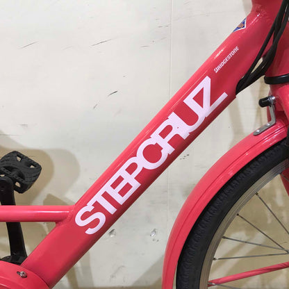 ブリヂストン ステップクルーズ ピンク 26インチ KC090【中古車】